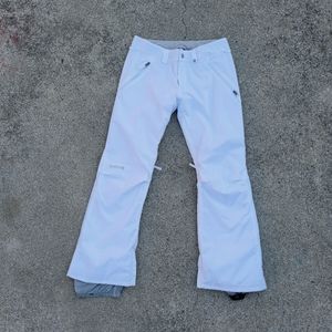 Burton Dryride Women's Snowboarding Snow Pants M Medium White